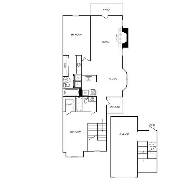 B3 Renovated 506 floor plan